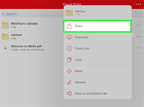 mega share files|How to Use MEGA Cloud Storage (with Pictures) .